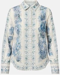 Zimmermann - Wanderlust Cotton Shirt - Lyst