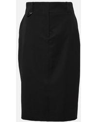 Jacquemus - La Jupe Bari Virgin Wool Midi Skirt - Lyst