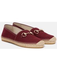 Gucci - Horsebit Gg Canvas Espadrilles - Lyst