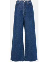 FRAME - Le Low Baggy Wide-Leg Jeans - Lyst