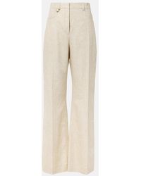 Jacquemus - Sauge High-Rise Straight Pants - Lyst