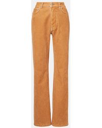 Rabanne - High-Rise Straight Jeans - Lyst