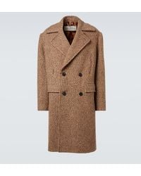Dries Van Noten - Double-Breasted Wool-Blend Coat - Lyst