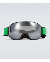 Bottega Veneta Gafas de esqui con logo - Verde