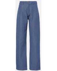 TOVE - Axel Cotton-Blend Straight Pants - Lyst