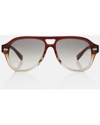 Brunello Cucinelli - Paul Aviator Sunglasses - Lyst