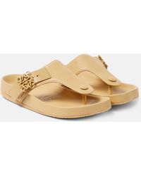 Loewe - Leather Ease Sandals - Lyst