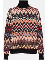 Missoni - Wool-blend Turtleneck Sweater - Lyst