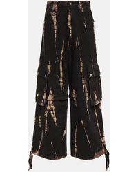 Dion Lee - Convertible Tie-Dye Denim Cargo Pants - Lyst