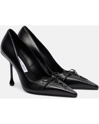 Jimmy Choo - Scarlett 95 Leather Pumps - Lyst