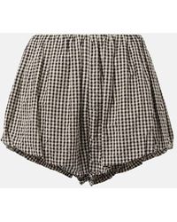 Posse - Shorts Aurelia Aus Baumwolle - Lyst
