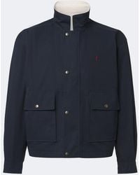 Saint Laurent - Reversible Cotton Jacket - Lyst