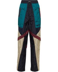 Femme Vêtements Pantalons décontractés élégants et chinos Pantalons coupe droite Pantalon Flannelle Étoile Isabel Marant en coloris Gris 