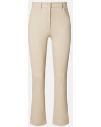 JOSEPH - Leather Bootcut Pants - Lyst