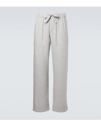 Frescobol Carioca - Gerade Hose Luan Aus Leinen Und Baumwolle - Lyst