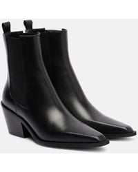A.Emery - Ankle Boots Leo Aus Leder - Lyst