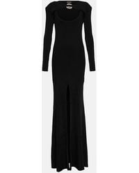 David Koma - Evening Dress With Crystal Buckle - Lyst