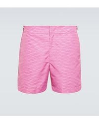 Orlebar Brown - Bulldog Printed Swim Shorts - Lyst