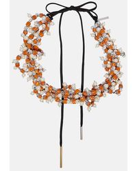 Dries Van Noten - Embellished Beaded Necklace - Lyst