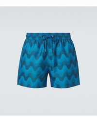 Frescobol Carioca - Rio Printed Swim Trunks - Lyst