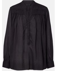 Nili Lotan - Clarys Cotton Blouse - Lyst