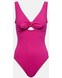 Karla Colletto - Bow-Detail Swimsuit - Lyst