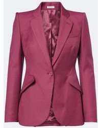 McQueen - Wool Blazer - Lyst