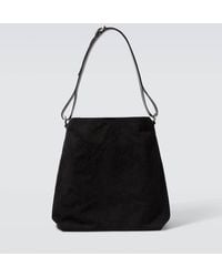 Dries Van Noten - Sac En Toile Et Cuir - Lyst