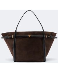 Tod's - Shopper T Timeless Medium - Lyst