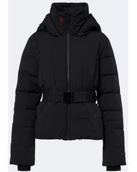 Perfect Moment - Waisted Belted Down Ski Jacket - Lyst