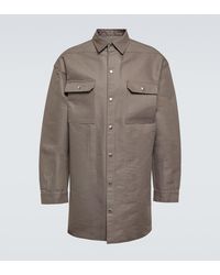 Rick Owens - Denim Overshirt - Lyst