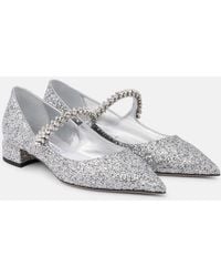 Jimmy Choo - Bing 25 Embellished Mary Jane Pumps - Lyst