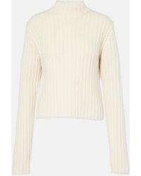 TOTEME - Petite Chunky Wool And Cashmere Sweater - Lyst