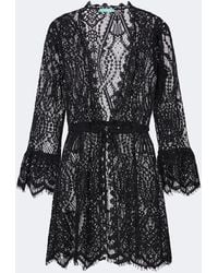 Melissa Odabash - Naia Cotton-Blend Lace Beach Cover-Up - Lyst