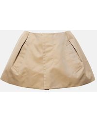 Sacai - Cotton-blend Gabardine Shorts - Lyst