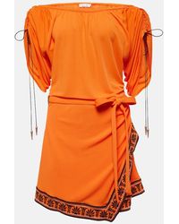 Rabanne - Miniabito Con Scollo Bardot - Lyst