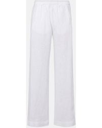 Velvet - Stephanie Linen Wide-Leg Pants - Lyst