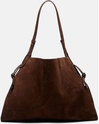 Christian Louboutin - Baggy Suede Tote Bag - Lyst