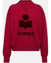 Isabel Marant - Sweat-shirt Moby en coton melange - Lyst
