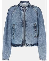 Alaïa - Denim Jackets - Lyst