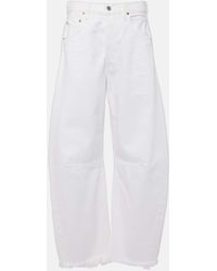 Citizens of Humanity - Mid-Rise Wide-Leg Jeans Horseshoe - Lyst