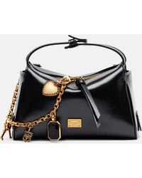Dolce & Gabbana - Vittoria Small Leather Top-Handle Bag - Lyst