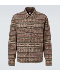 RRL - Hector Wool-Blend Overshirt - Lyst