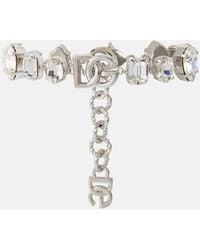 Dolce & Gabbana - Armband DG mit Kristallen - Lyst