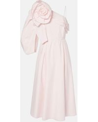 Dorothee Schumacher - Midikleid Aus Popeline - Lyst