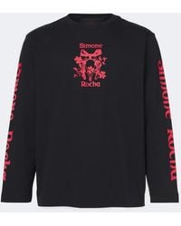 Simone Rocha - Printed Cotton Jersey T-Shirt - Lyst