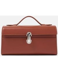 SAVETTE - Symmetry Pochette Leather Tote Bag - Lyst