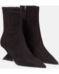 The Attico - Cheope Suede Leather Ankle Boots 60mm - Lyst