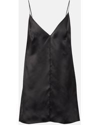 KHAITE - Top Talsie Aus Seidenorganza - Lyst