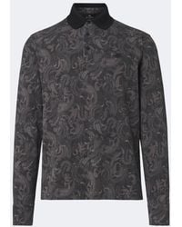 Etro - Polo De Pique De Algodon Estampado - Lyst